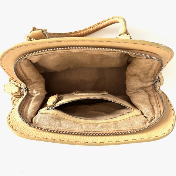 Ltd Edition Fendi Doctor Bag (Adele) Selleria Raffia Neutrals - Picture 9 of 15